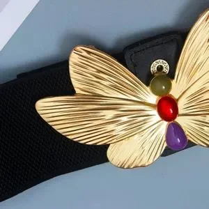 ✨SALE✨ZARA STRETCHY BUTTERFLY BELT ✨SALE✨ Zara | Accessories | Nwts Zara Butterfly Buckle Stretchy  main image 4